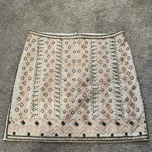 Club Monaco sequence mini skirt
